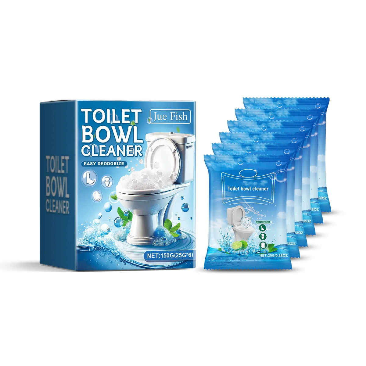 Deep Action Foaming Toilet Cleaner Powder