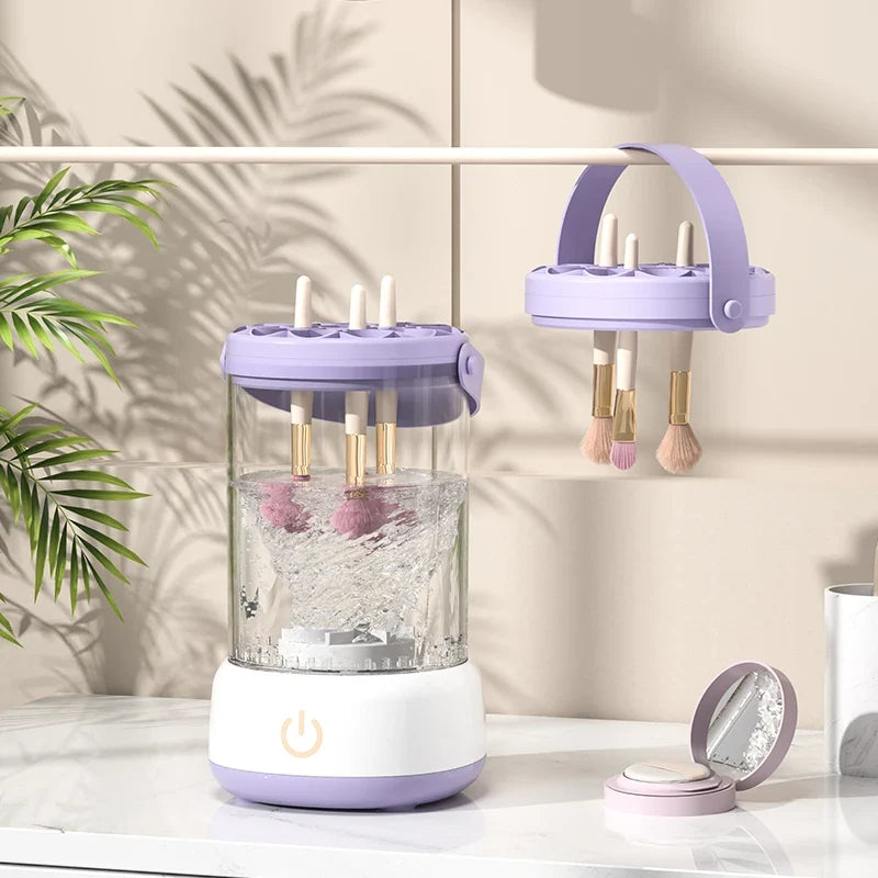 Automatic High-Speed Makeup Brush Cleaner and Dryer