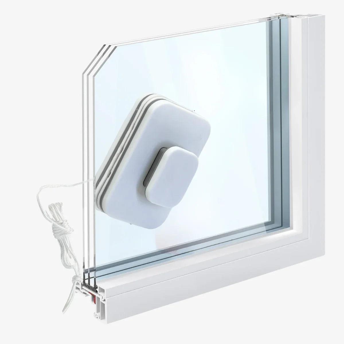 Double-Sided Magnetic Window Cleaner